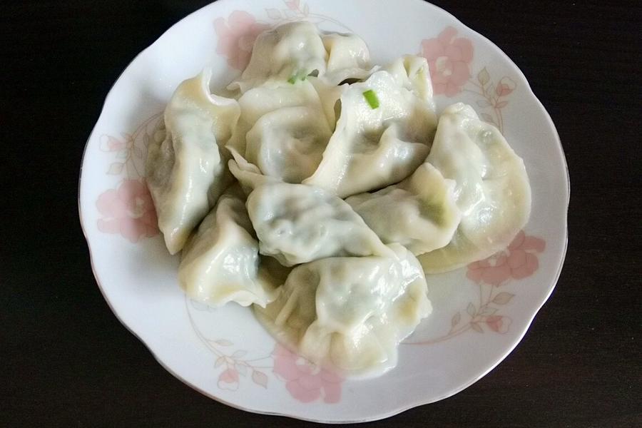 韭菜三鲜水饺