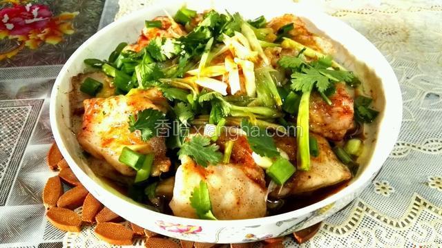 香菇蒸龙利鱼