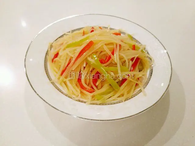 双椒土豆丝