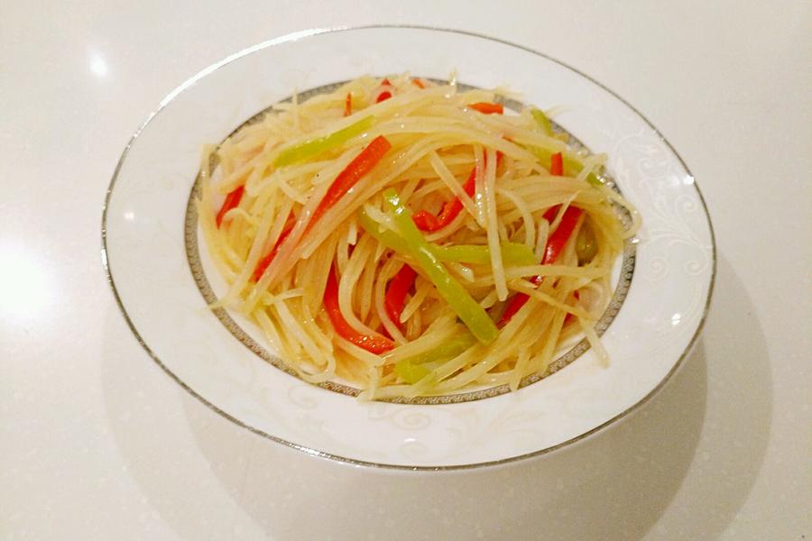 双椒土豆丝