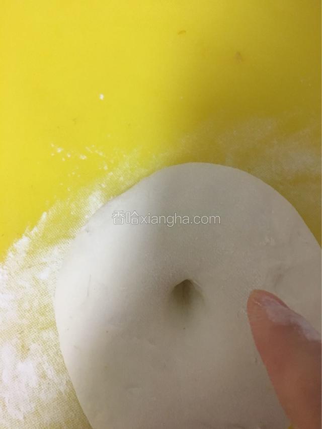 醒好的面团。