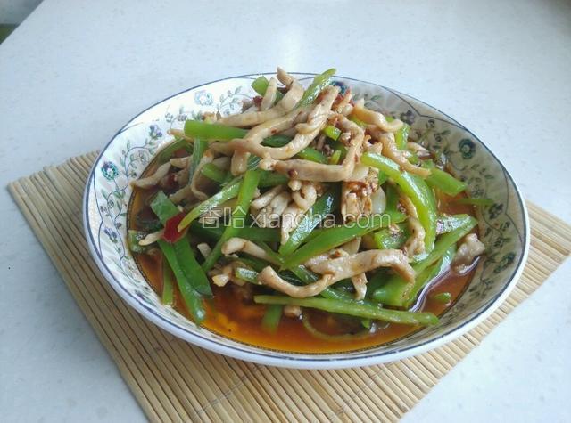 青椒鸡肉丝