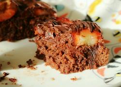 巧克力草莓布朗尼蛋糕