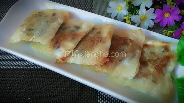 蜜豆煎饼
