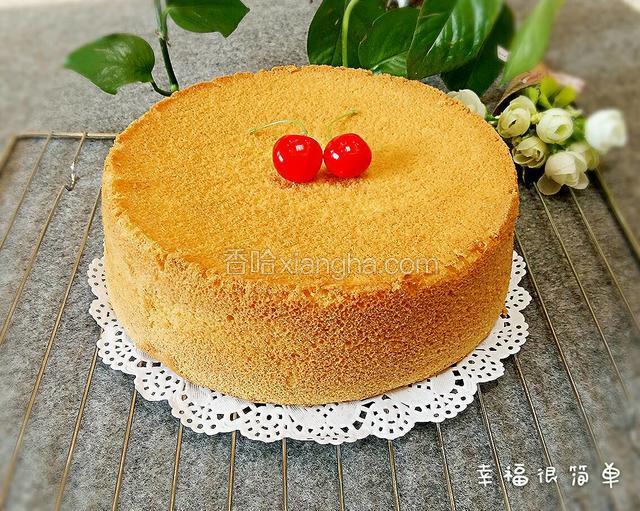8寸戚风原味