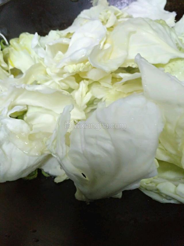 大火炒大头菜。