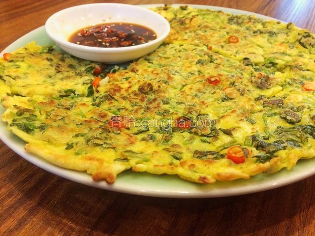 西洋菜煎饼