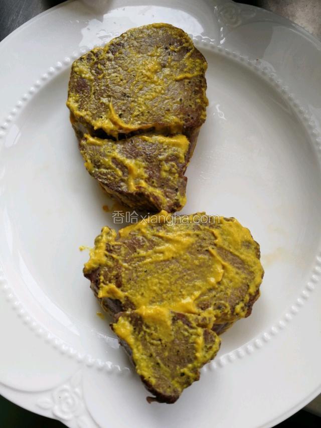 抹上黄芥末