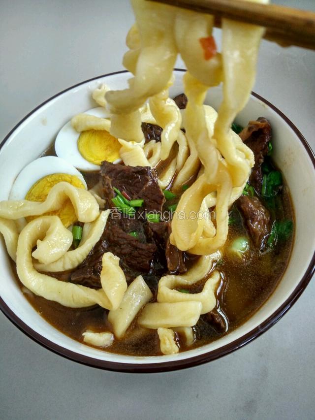 面筋道有食欲吧