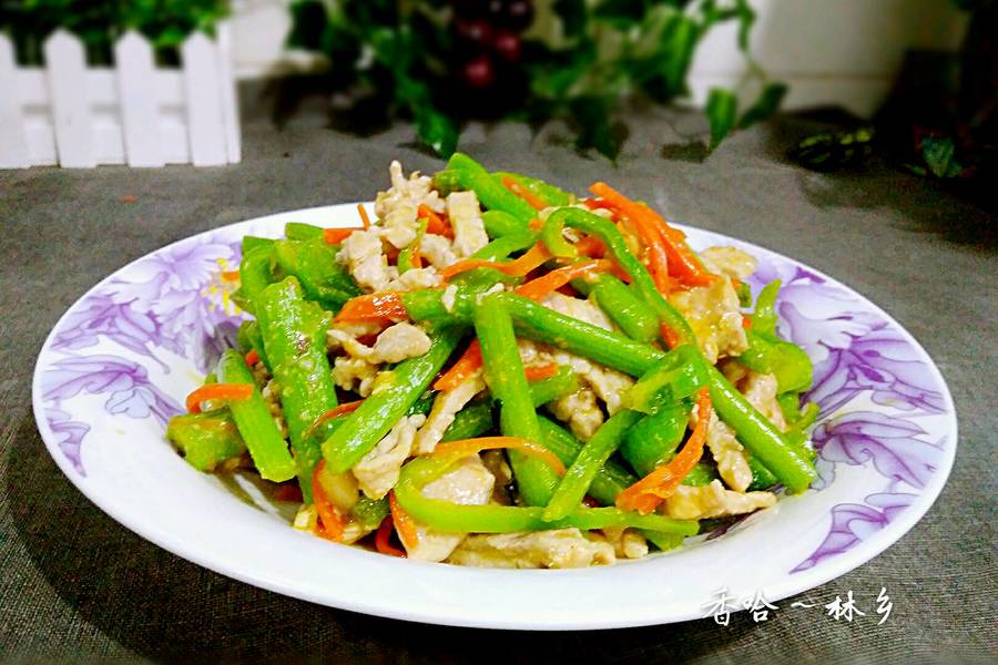 苋菜杆子炒肉