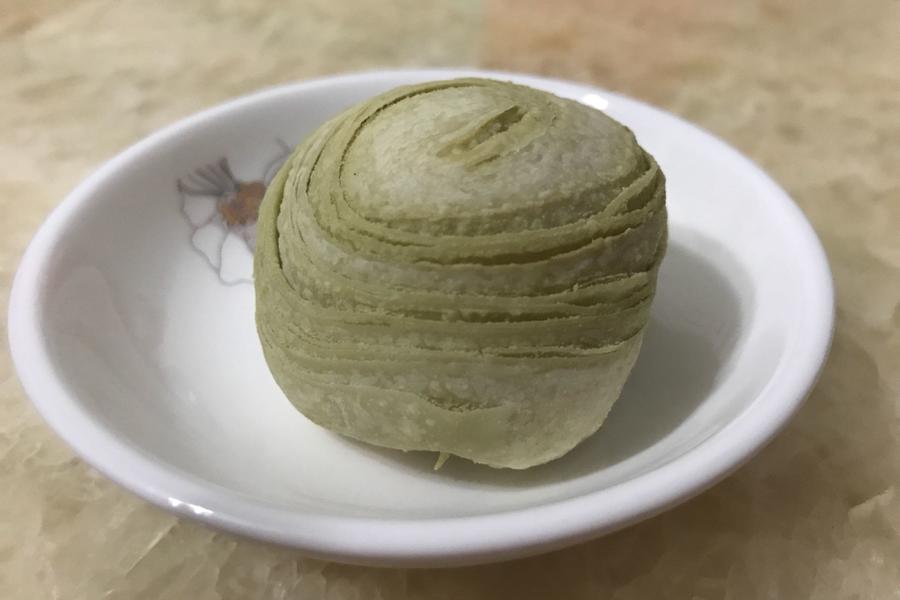 抹茶红豆酥