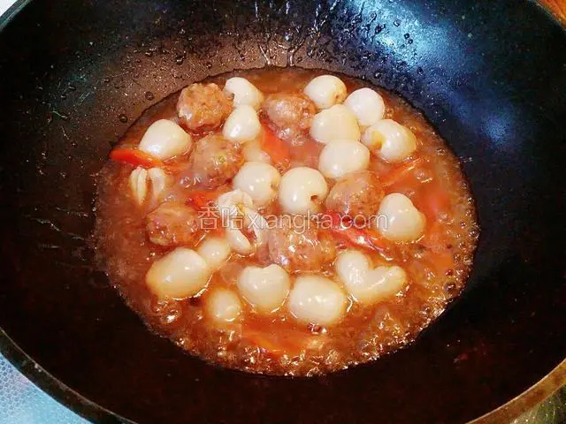 加盐 蚝油 鸡精 少许清水