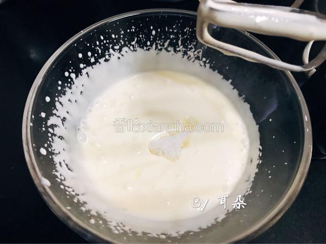 打发2分钟加三分之一糖