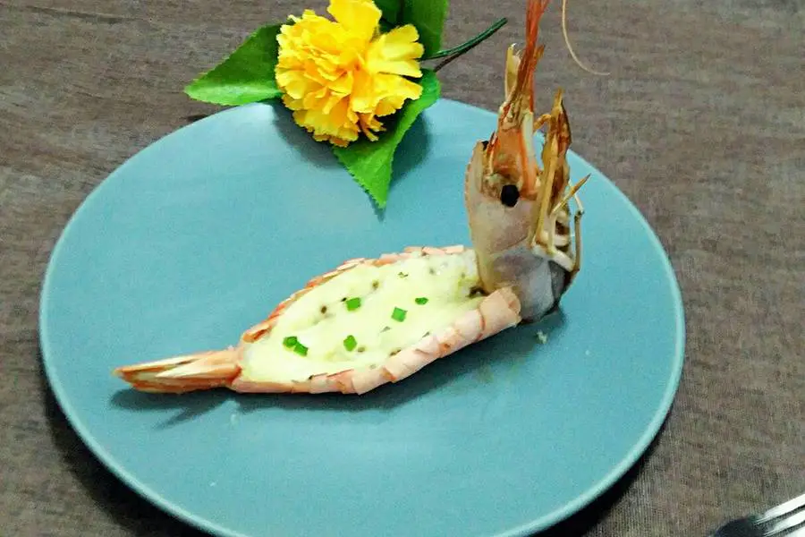 芝士焗虾