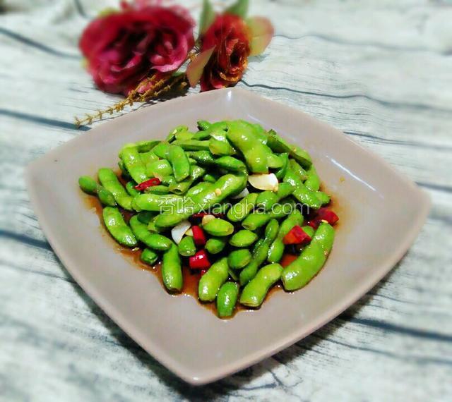 香辣毛豆