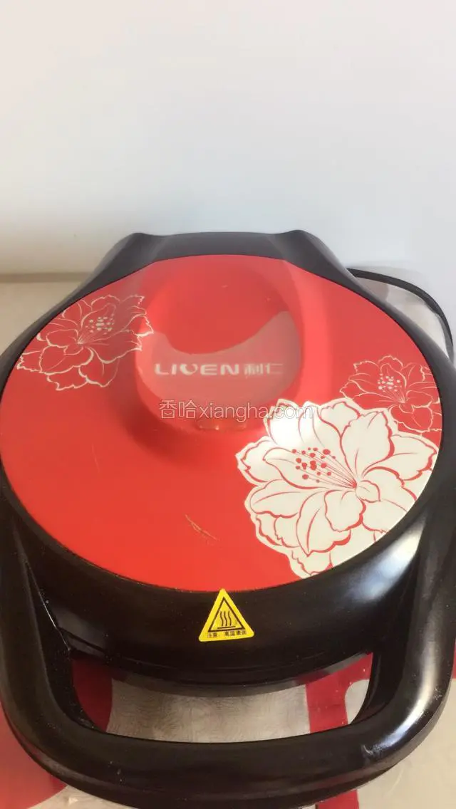 盖上电饼档大约4分左右