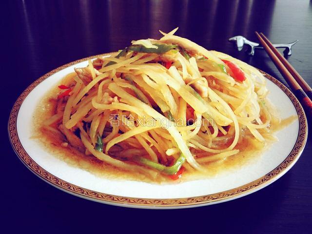 肉丝炒土豆