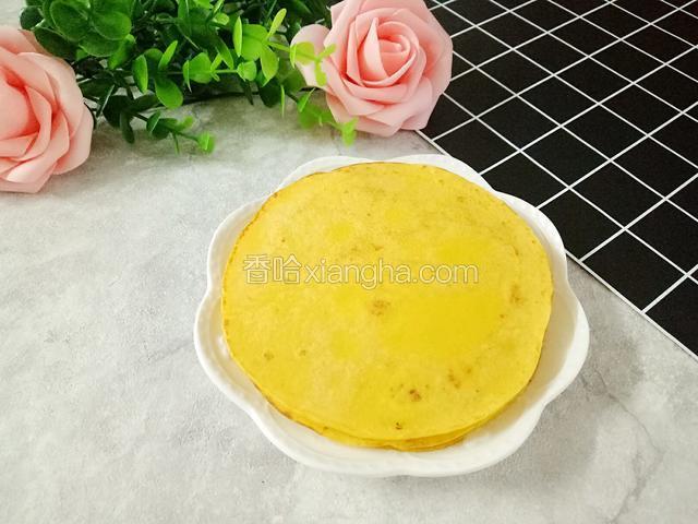 奶香南瓜面饼