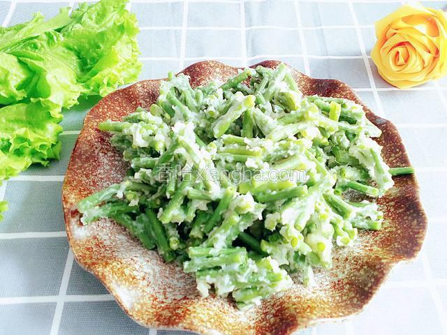 蒸豇豆