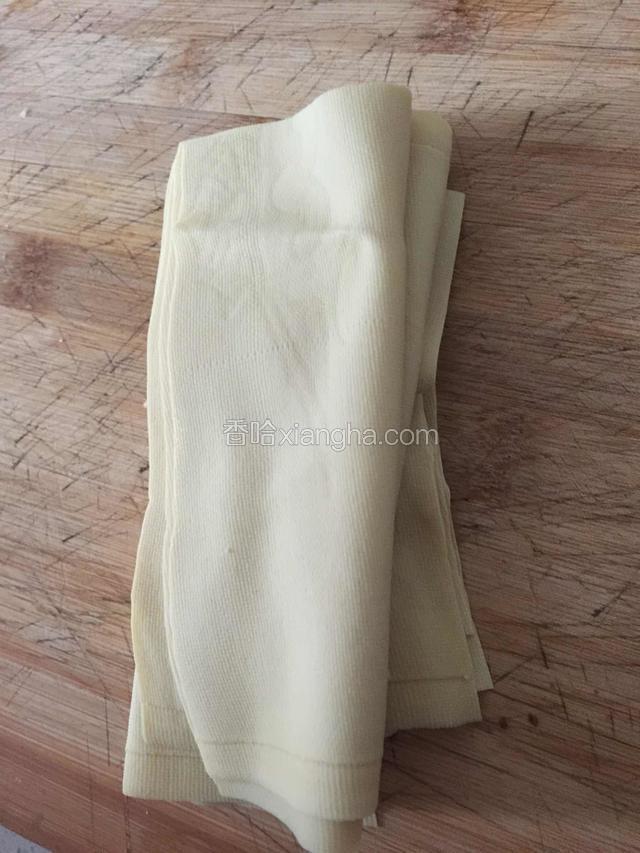 千张清洗干净备用