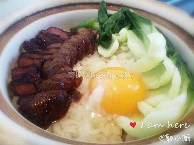 腊味煲仔饭 四川腊肉锅巴饭