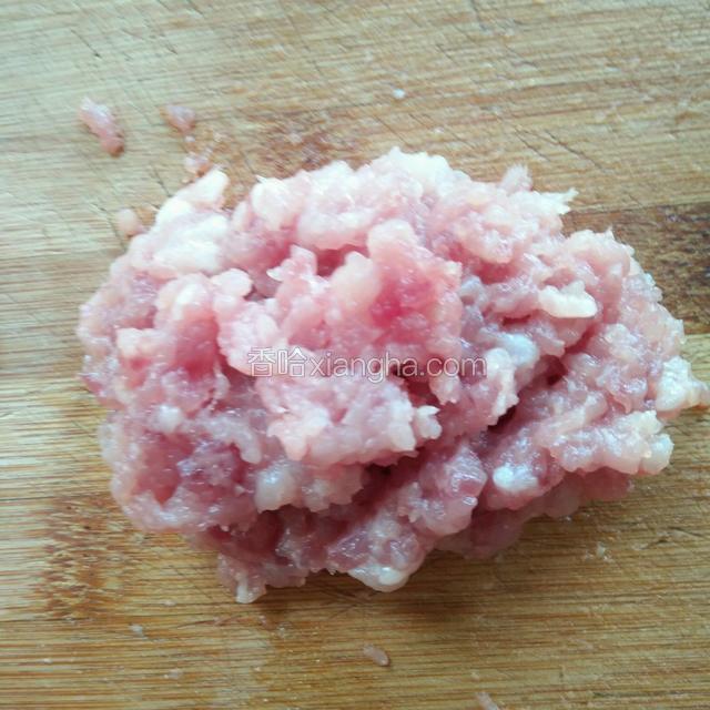 适量肉沫