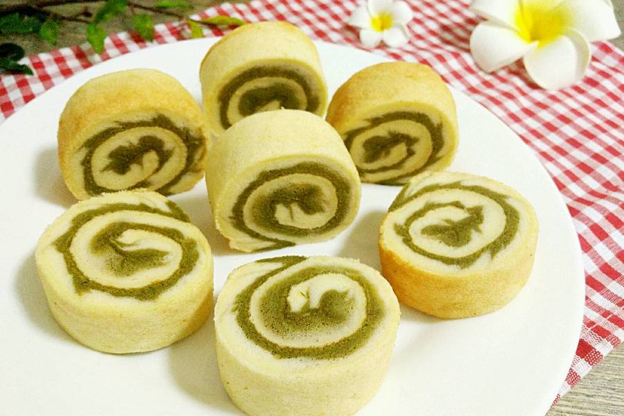 抹茶旋风蛋糕卷
