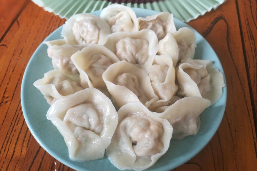 草帽饺（元宝饺）