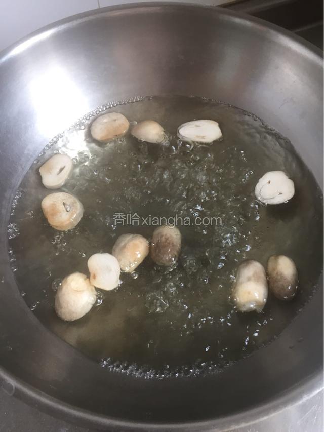 袖珍菇汆水