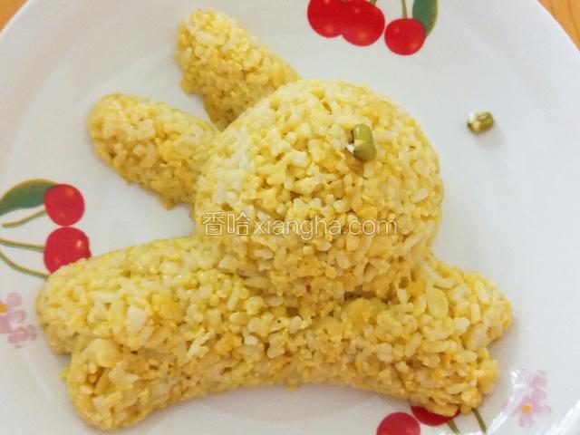 金包银蛋炒饭