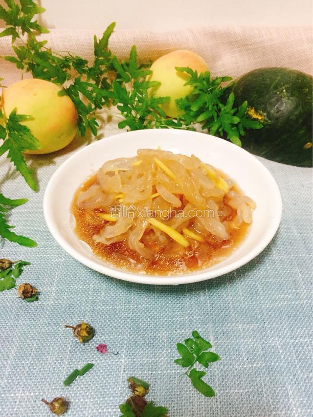 凉拌海蜇丝