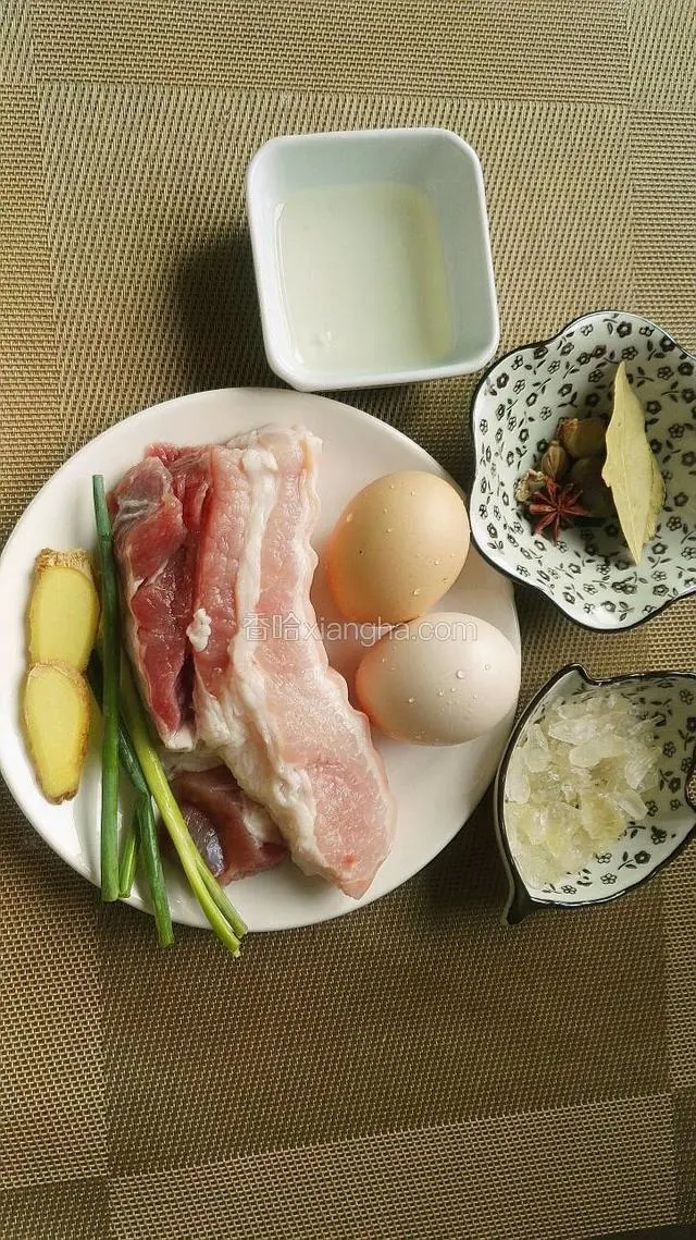 准备食材