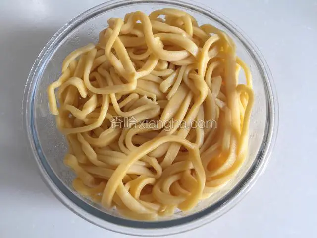 捞出备用。