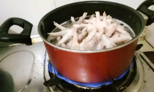 重新放水在锅里煮