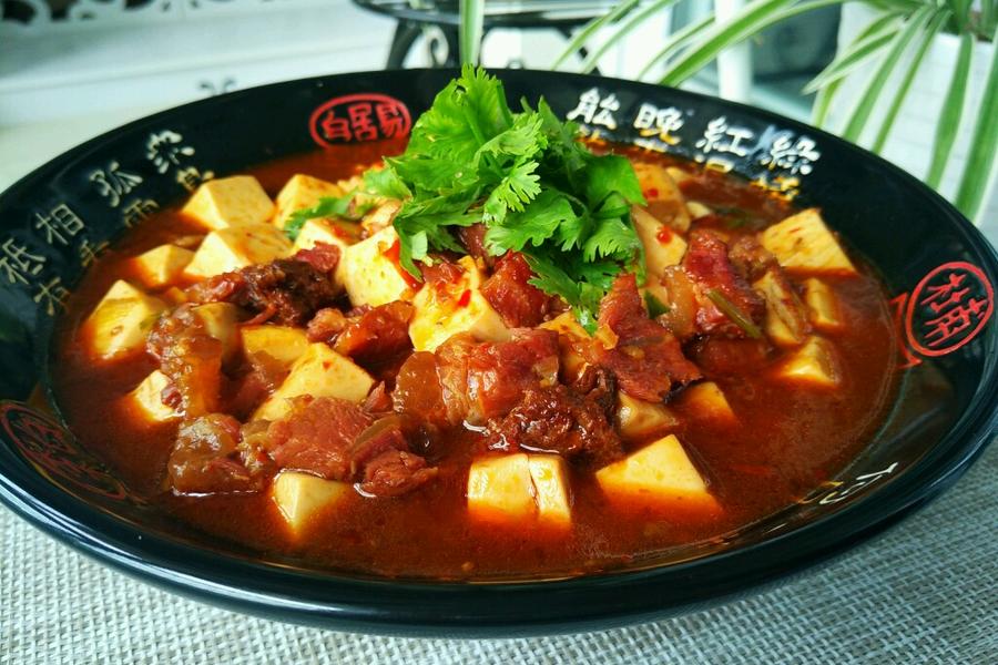 牛肉酱炖豆腐