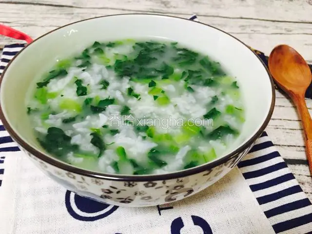 青菜粥