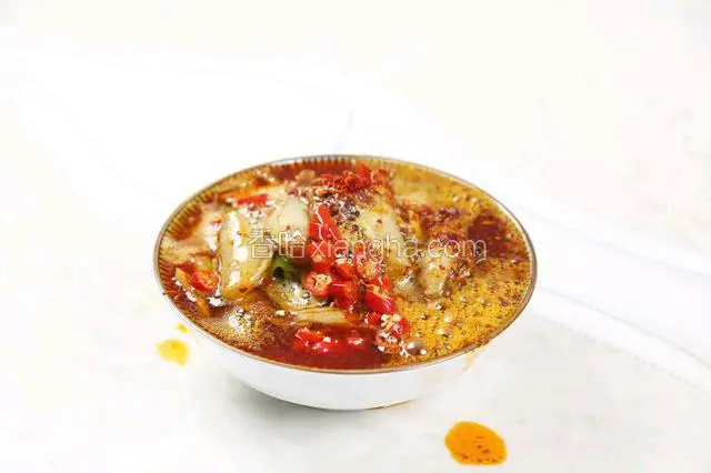 将油淋上