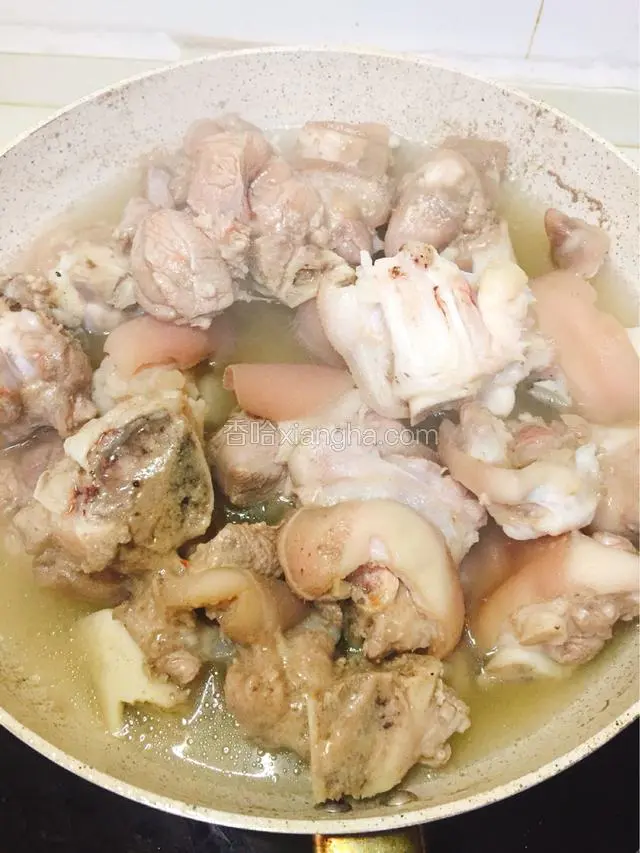 煮至水开后
