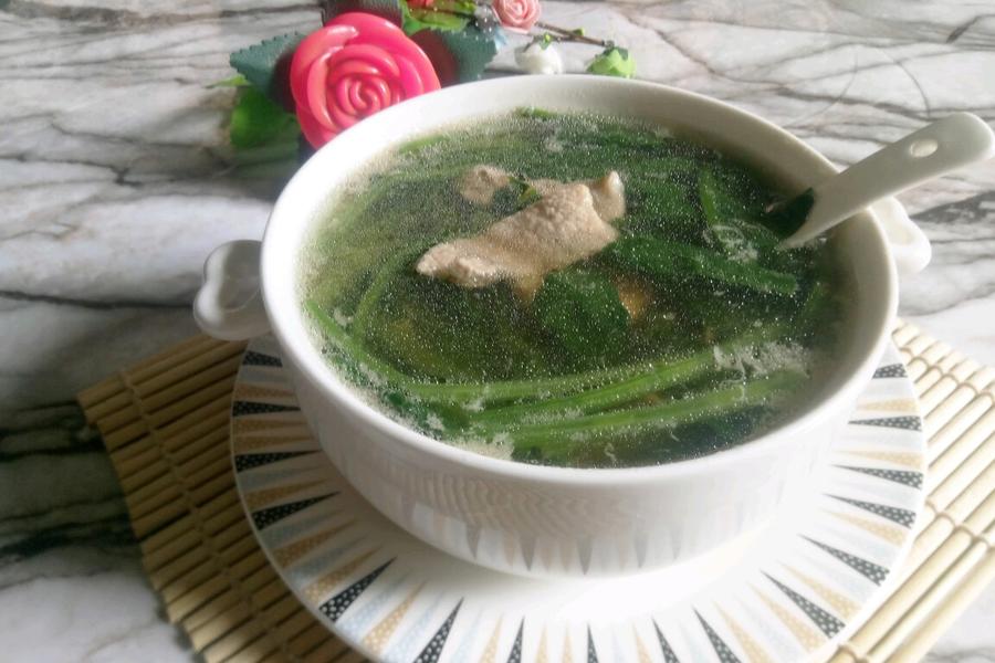 菠菜瘦肉汤