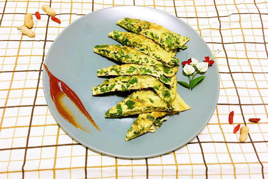 青椒鸡蛋烙