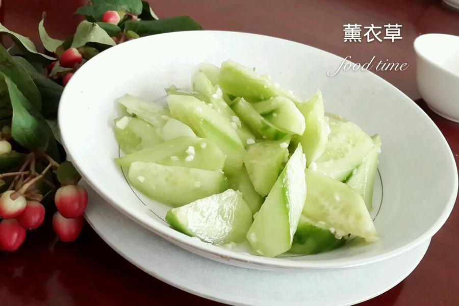 椒油蒜泥黄瓜