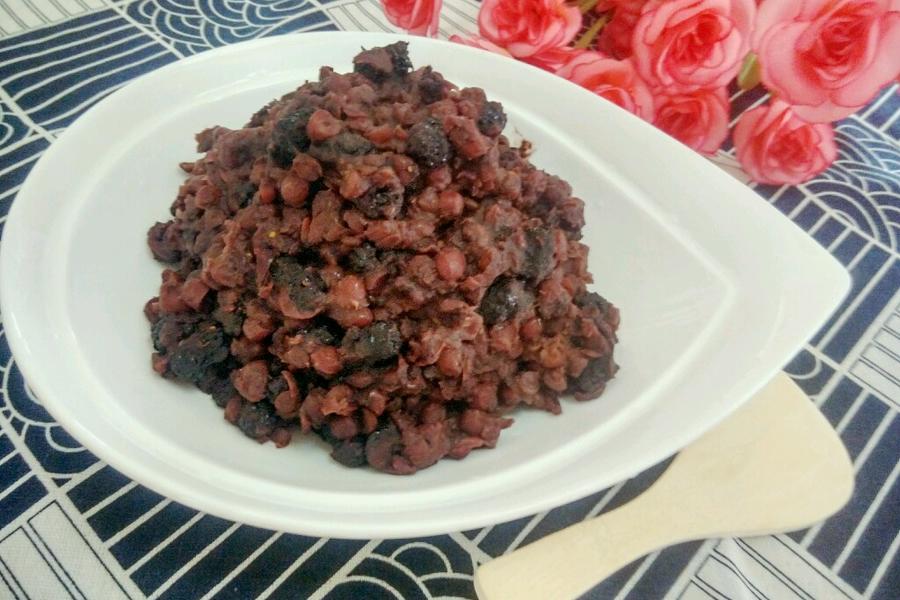 桑椹红豆馅