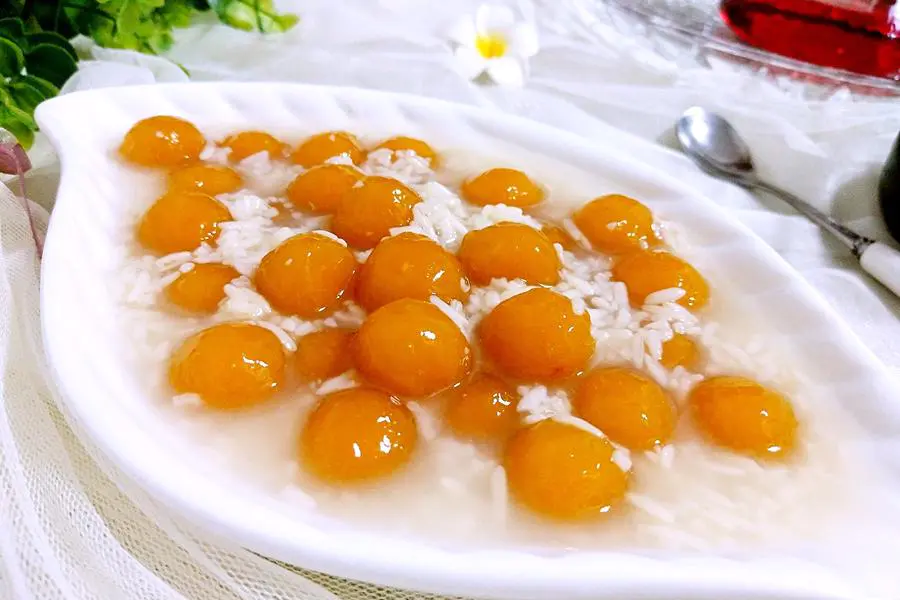 南瓜汤圆