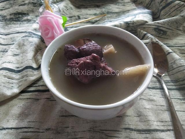 红豆地瓜筒骨汤