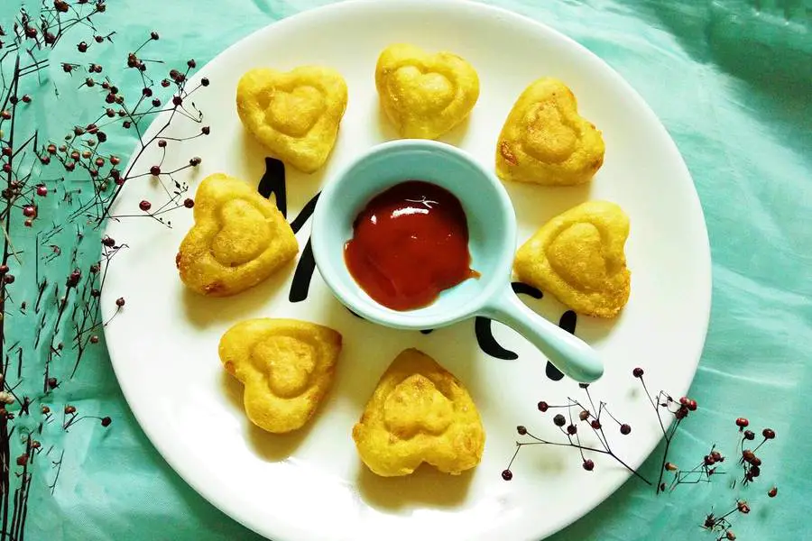 爱心土豆饼
