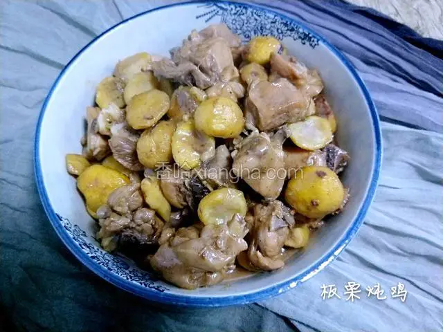 板栗炖鸡