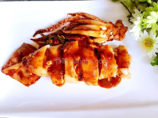 烤鱿鱼土豆泥