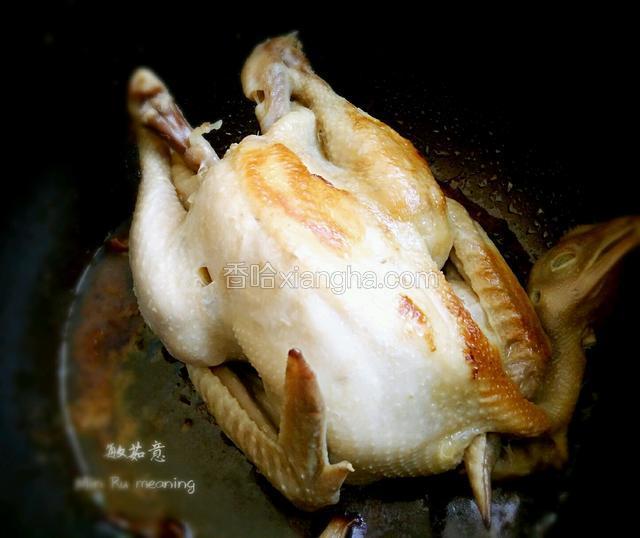 电饭煲盐焗鸡