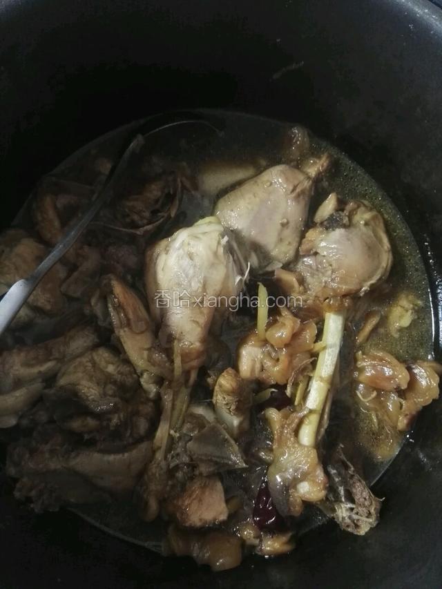 香喷喷的麻油鸡好了