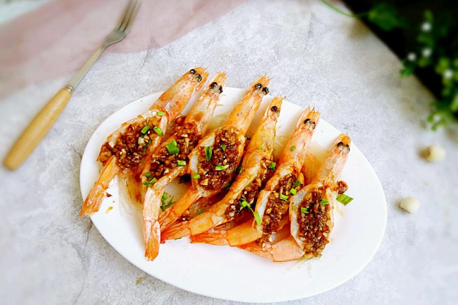 蒜蓉粉丝蒸虾